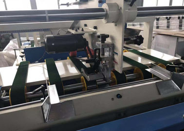 Semi Auto Folder Gluer Machine Electric Driven Type Paperboard Height Adjustment