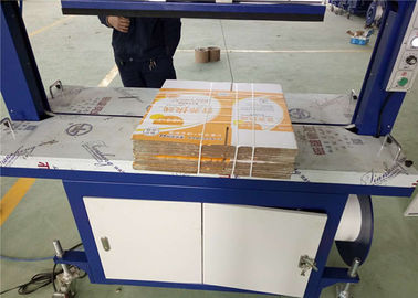 Semi Automatic Carton Strapping Machine For Various Boxes New Condition