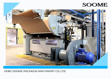 Corrugated Paper Sheets Cardboard Production Line Paper Corrugated Board And Box Making Machine
