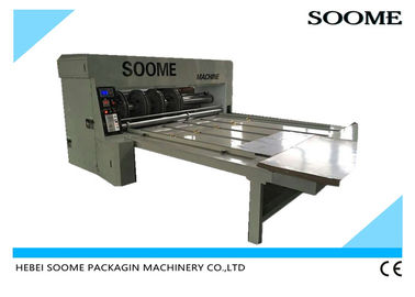 Chain Feeding Type  Rotary Cutting Slotting Machine With Corrugated Paperboard