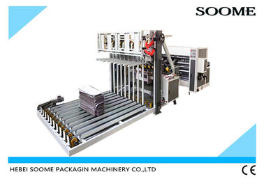Lead Edge Feeding 180m / Min Printing Slotting Machine For Small Carton Box