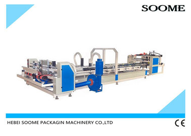 Carton Box With Strapping Machine Automatic Folder Gluer Machine