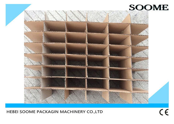 Cardboard Partition Assembly 3.7kw Automatic Corrugation Machine