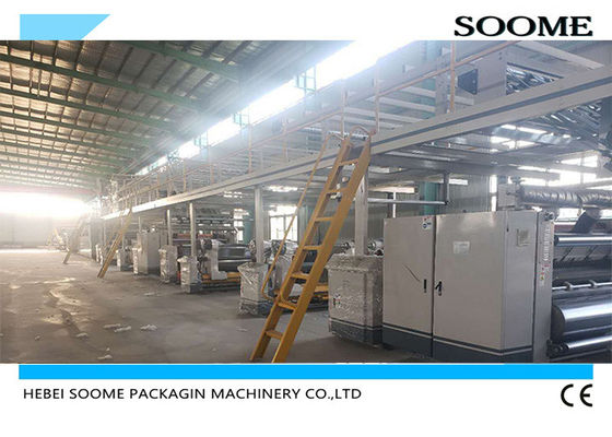 300kw Used 2.2m Corrugated Cardboard Production Line