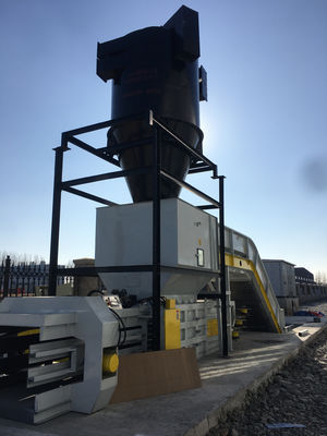 180 Ton Hydraulic Package corrugated baler Automatic Corrugation Machine