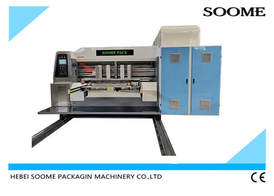 Four Color Printer Slotter Corrugated Card Cardboard Cutting Machine