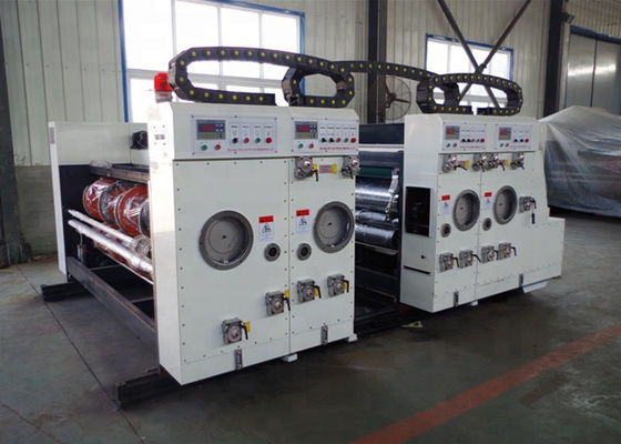 60pcs/Min Corrugated Paper Chain Feeder Printer Slotter