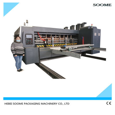 150pcs/Min Huge Carton Packaging Flexo Printer Slotter Machine