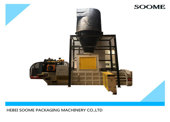 60t Hydraulic Recycling Waste Paper Cardboard Press Baler Machine