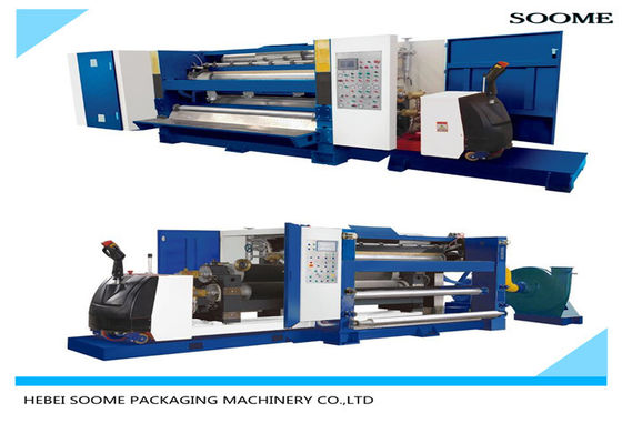 Cassette Type Changed Fast 1600mm Corrugated Production Line Single Facer A Flute
