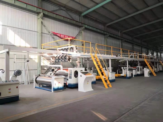 Computerized 3 5 7 Ply Corrugated Board Production Line CE