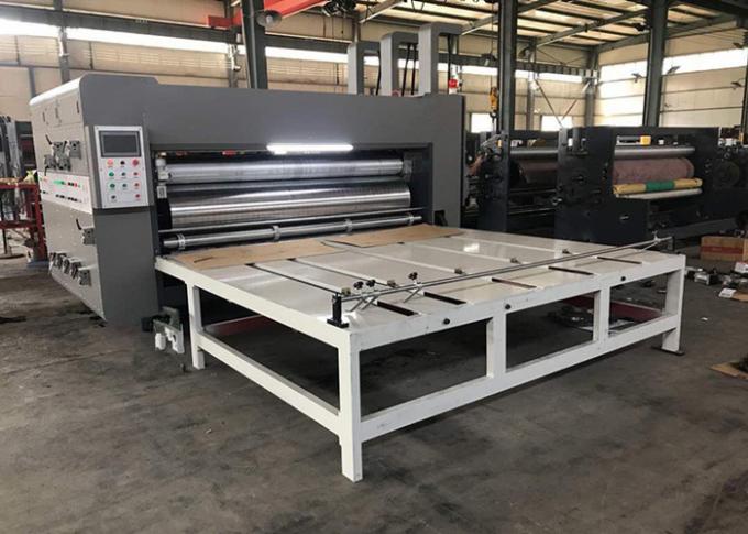 Chain Feeder Flexo Printer Slotter Die Cutter Two Color Flexo Printing ...